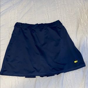 Navy Masters women’s golf skirt